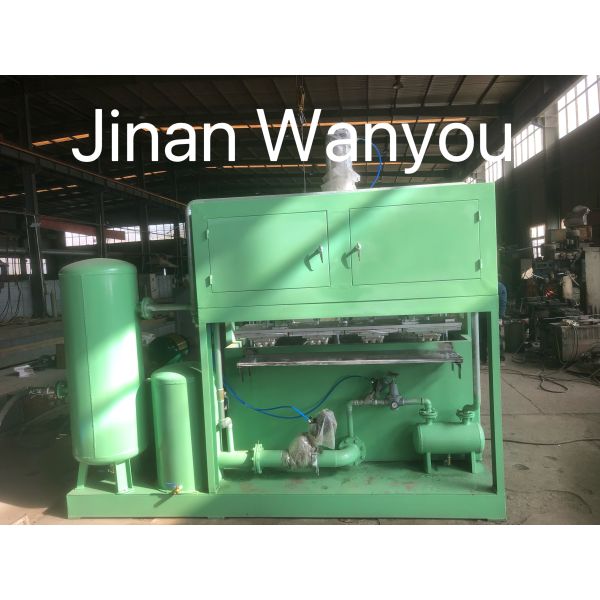 1500pcs/h Egg Carton Making Machine Reciprocating Forming Type Egg Tray Machine Production Line For Manufacturing Egg Trays Apple Trays Shoes Trays Nursery Trays And More