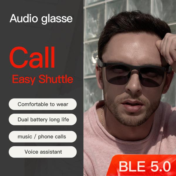 Sunglasses 2021 OEM glasses to block blue light Wireless Music Sunglasses  Music Glasses 5.0 wireless smart glasses