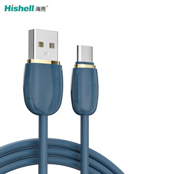 Hishell Antiwear Cell Phone Charger Wire , Multicolor Mobile Data Transfer Cable
