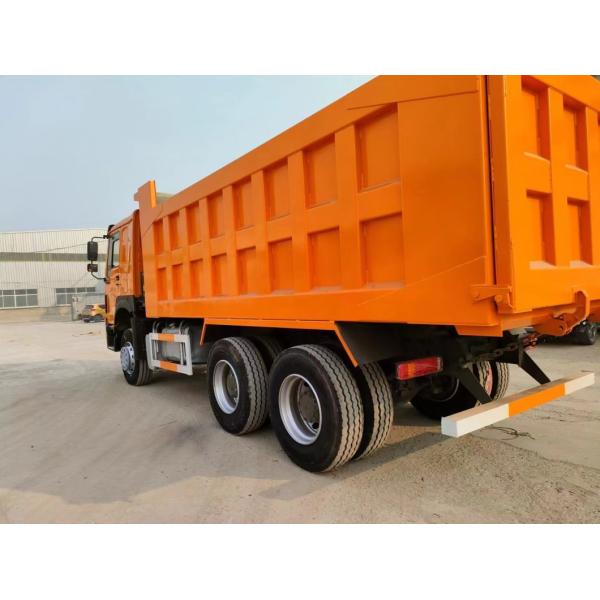6×4 Manual Transmission HOWO Dump Truck Used Truck Dump 12 Roues Sable Benne Camion