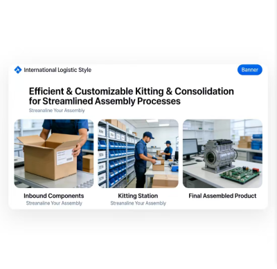 Custom Kitting Solutions And Consolidation Service For Streamlined Assembly Processes