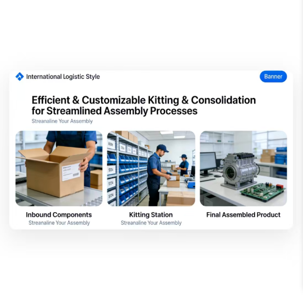 Custom Kitting Solutions And Consolidation Service For Streamlined Assembly Processes
