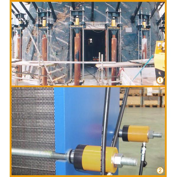 SINGLE-ACTING, HOLLOW PLUNGER CYLINDERS