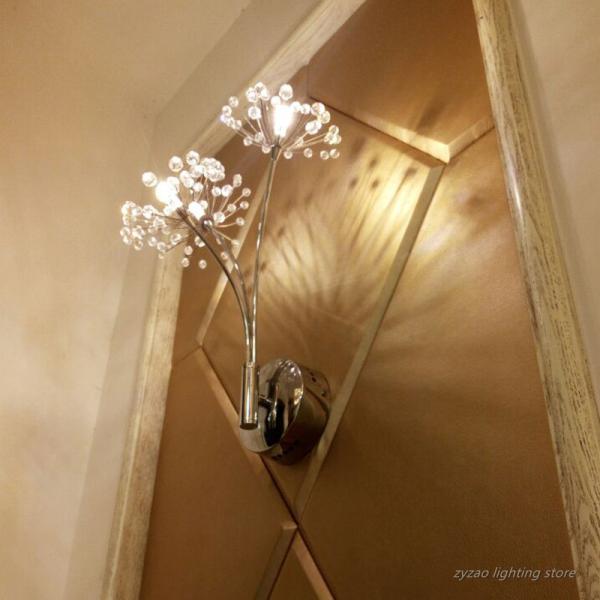 Nordic Creative Dandelion Flower Wall Lamps Bathroom Bedroom Bedside dandelion lamp(WH-OR-170)