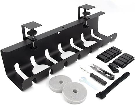 Organize Your Desk Wires with Cable Tray and Clamp Powder Coating Surface Finishing