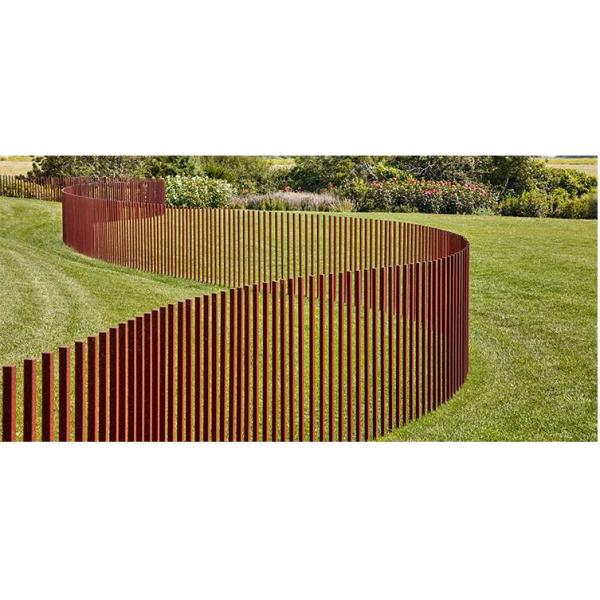 Пикетчика металла плана фермы сада загородка решетки Corten змейчатого ржавого стальная