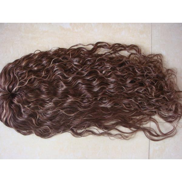 100g Real Hair Extensions Bundle And Closure Heat Resistant Black Or Custom