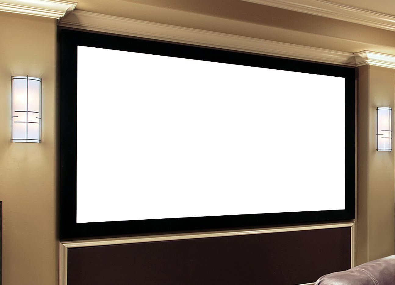 Передняя ткань 4K экраны репроектора лагера HD экрана проекции фиксированной рамки 150 дюймов