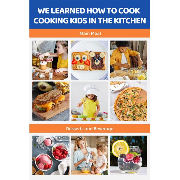 Cooking Coloring 2 in 1 Water Drawing Book Toddlers Education Toys