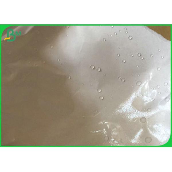 Бумага Крафт качества еды покрытая ПЭ белая для пакуя хлеба или горячего фаст-фуда