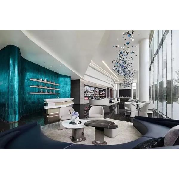 Art Hall Background Brick Decorative Stone Wall Tiles Metal Net Red Milk Tea Shop Tooling 50x300mm