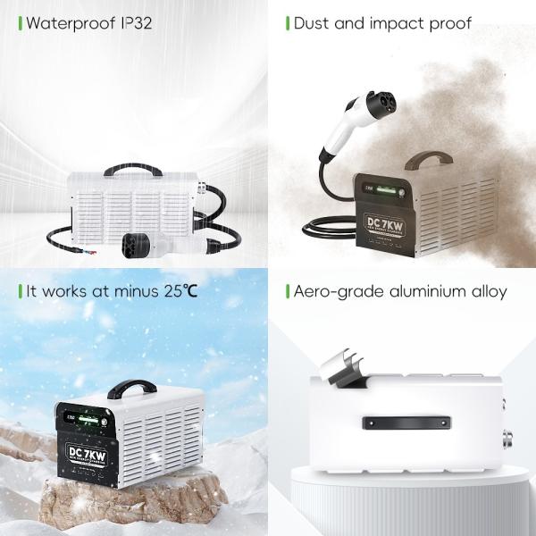 Temperature Protection and Undervoltage Protection in E-mingze Direct 's 7KW Portable DC Fast Charging Station Hot Offer