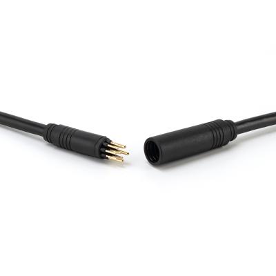 Electrical Straight Waterproof Quick Connect Wire Connectors  IP67 OEM Service