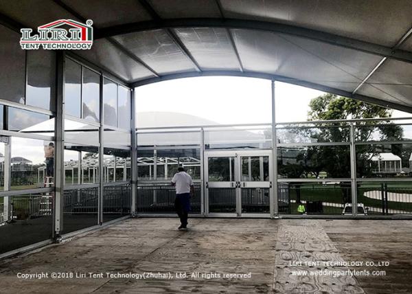 10 By 10 Double Decker Tents White PVC Roof Cover For Sport Events