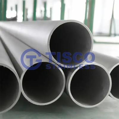 Tubo rígido de aço inoxidável resistente à temperatura com conexão de flange personalizada