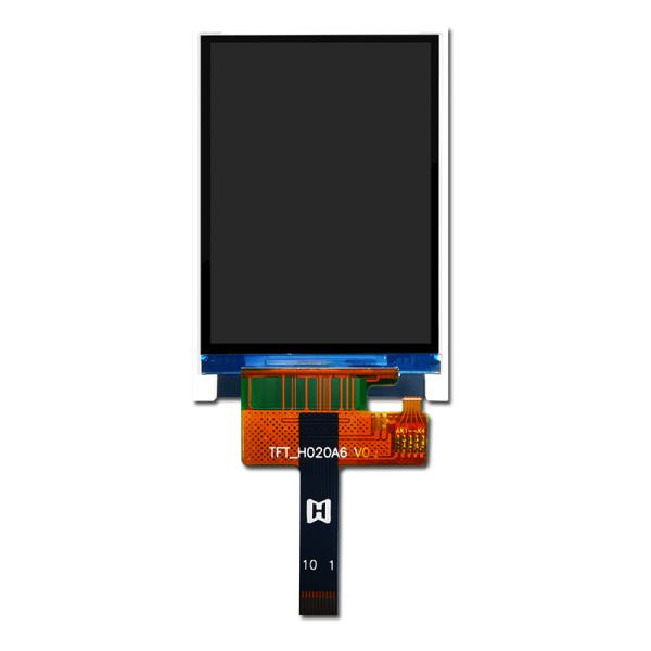 2.0 inch 240x320 pixels TFT LCD display | Serial SPI interface | 10-pin FFC ZIF connection