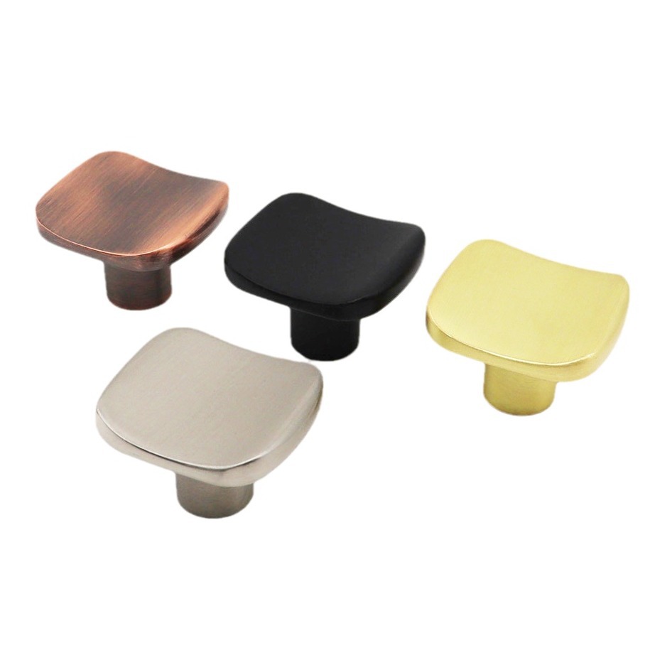 Gold Tapered Drawer Handles Wardrobe Cabinet Doors Furniture Zinc Alloy Handles