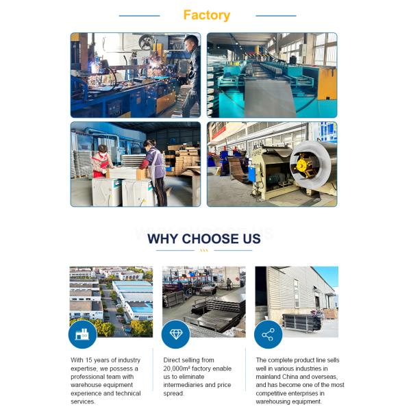 Medium Heavy Duty Height Adjustiable Metal Rack For Warehouse / Industrial Factory Garage