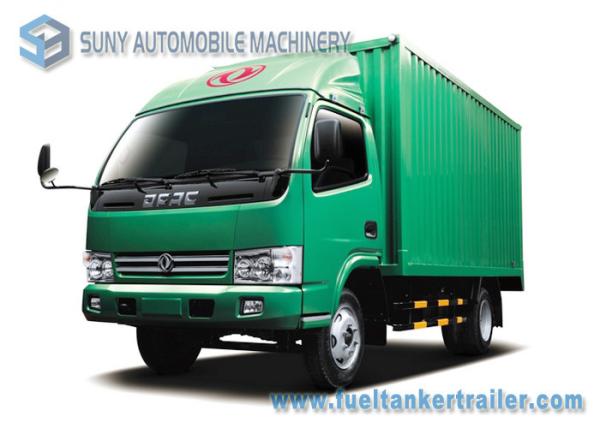 LHD / RHD Refrigerated van Truck 4x2 Dongfeng small refrigerated trucks 95 Hp 3 T - 5 T