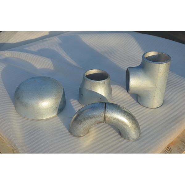 Сваренная баттом нержавеющая сталь гальванизированная чернотой ASTM A182 F304 крышки стальной трубы