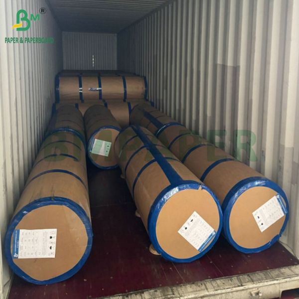 30gsm 40gsm Brown Glass Interleaving Paper Glass Separator Paper Jumbo roll