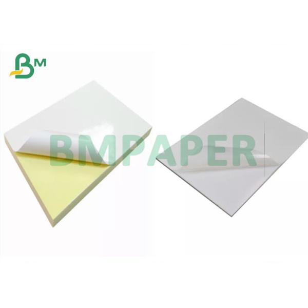 80gsm 100gsm Semi Gloss Self Adhesive Sticker Paper Sheets 20 * 30 inch