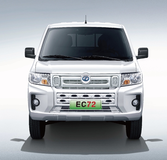 Ruichi EC72 Electric Vans And Trucks Small Pickup Truck 4 Door Extended Double Cab Truck