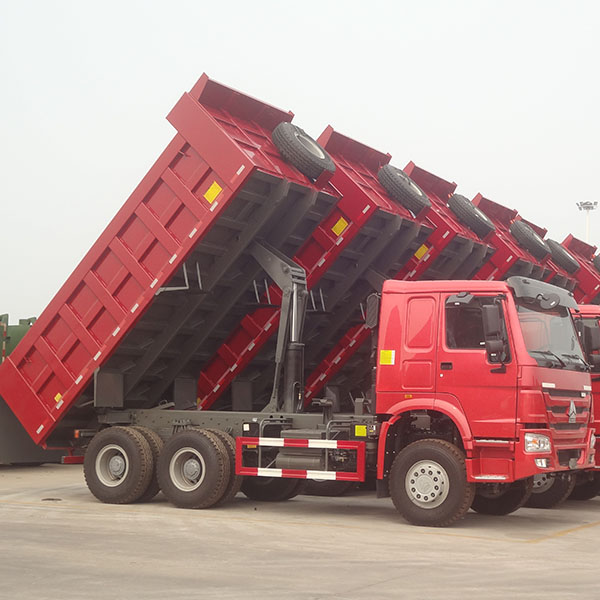 18 Cubic Meters Sinotruk Dumper Truck 371HP 6X4 10 Tyre 21-30 Tons Manual Transmission Type