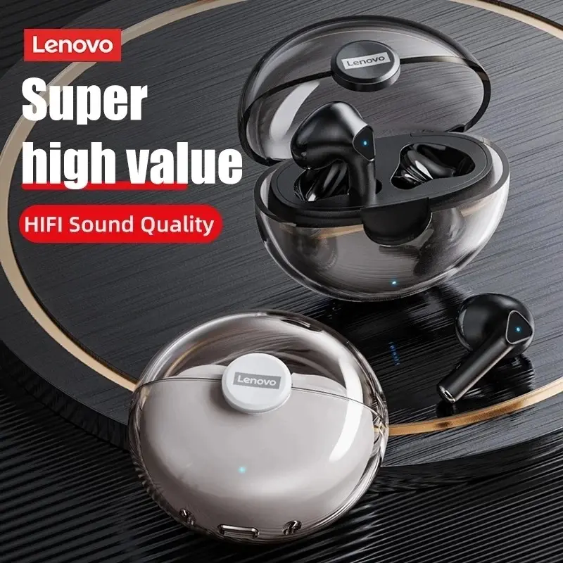 Waterproof Ipx7 Wireless Earbuds HD Sound Hands Free Calling Lenovo LP80