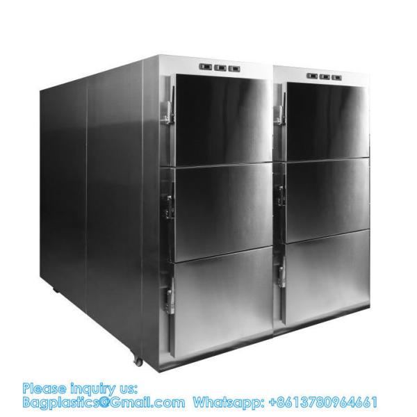 6 Rooms Dead Body Refrigerator Morgue Freezer Mortuary Equipment Morgue Coffin 6 Rooms Dead Body Freezer