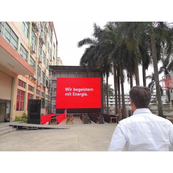 Гигантский занавес дисплея СИД на открытом воздухе рекламы здания рекламируя Испанию СМД3535