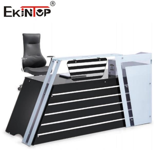 Уникальный офис Меламин стеклянный стол Сильная носимость