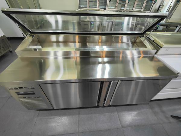 Cooling Prep Table Stainless Steel Refrigeration Work Table for Kitchen Undercounter