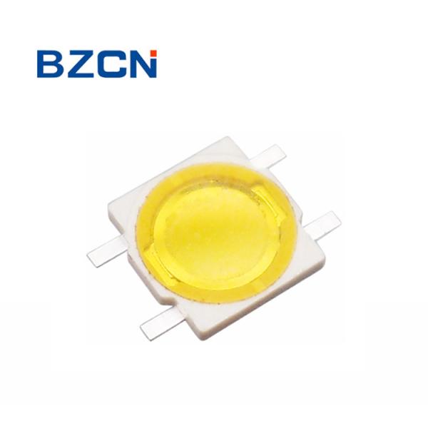 4 Pin Momentary Switch , Tactile Push Button Switch Ultra Yellow Thin Firm