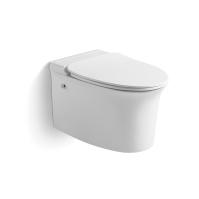 Ceramic Pulse Tankless Toilet Wall Mounted Space Save for Bathroom