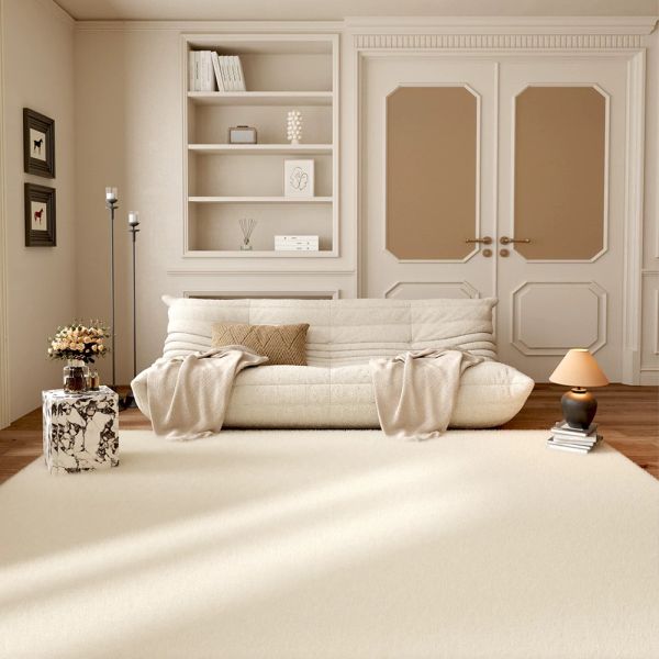 Cloud-Soft Faux Rabbit Fur Rug 