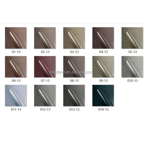 Silver Metallic Peel and Stick Wallpaper for Kitchen Easy to Remove Without Damaging Walls