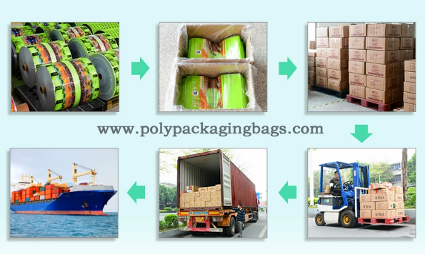 Potato chips food plastic roll film for laminated printing bag