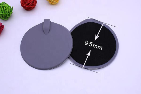 Wholesale 4 inch round carbon rubber electrodes tens pads electrotherapy equipments