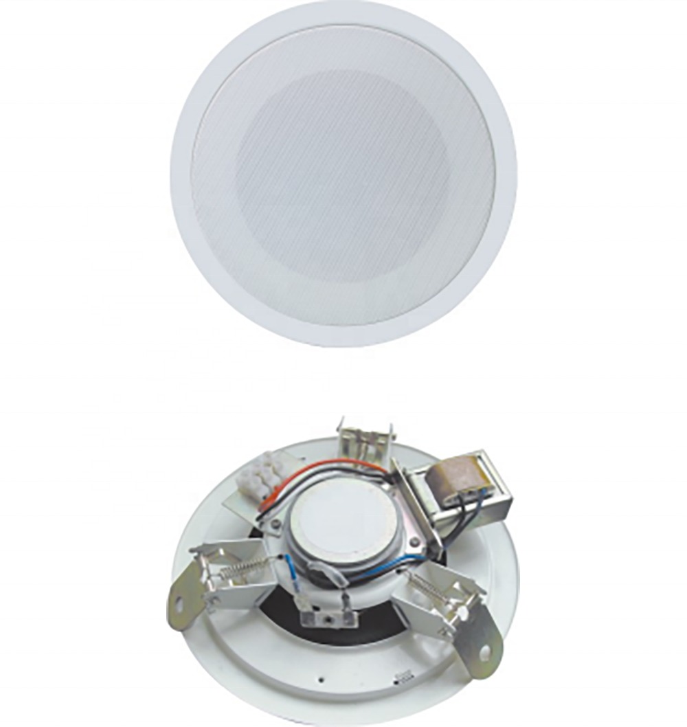 CL-106 Power 6W 6 Inch Ceiling Speaker Top Quality White Color Ceiling Speaker Professional Grade Speaker for Office Hotel Restaurant