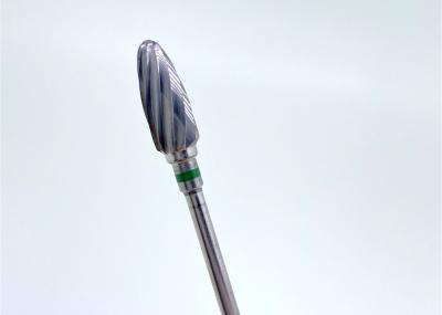 Polishing Dental Tungsten Carbide Burs Diamond Plain Cut Coarse Grit For Plaster