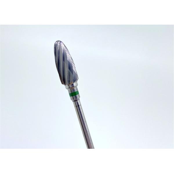 Polishing Dental Tungsten Carbide Burs Diamond Plain Cut Coarse Grit For Plaster