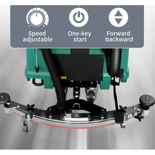 Cordless Handheld Walk Behind Scrubber Dryer Buffer Machine ODM
