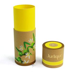 Biodegradable Cardboard Canister Can Cylinder Tea Packaging Eco Friendly