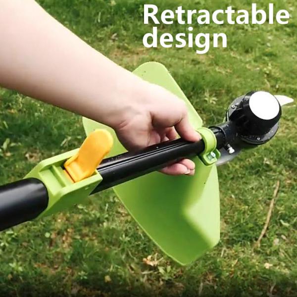 21V Garden Grass Electric String Trimmer With Anti Slip Telescopic Handle