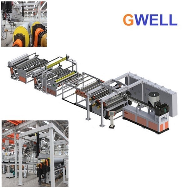 SGP Glass Film Making Machine SGP Cast Film Production Line For Building Glass Intermediate