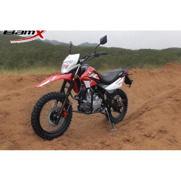 Мотор 200cc двойной спортивный мотоцикл горячая продажа OEM Водное охлаждение Колесо спик Красный цвет внедорожный мотоцикл