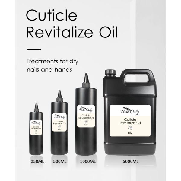 1 kg/5 kg d'huile de cuticule d'ongle en vrac Logo de l'huile de cuticule d'ongle parfumée personnalisée Cuticule d'huile de cuticule de fruits à kératine naturelle enrichie de parfum