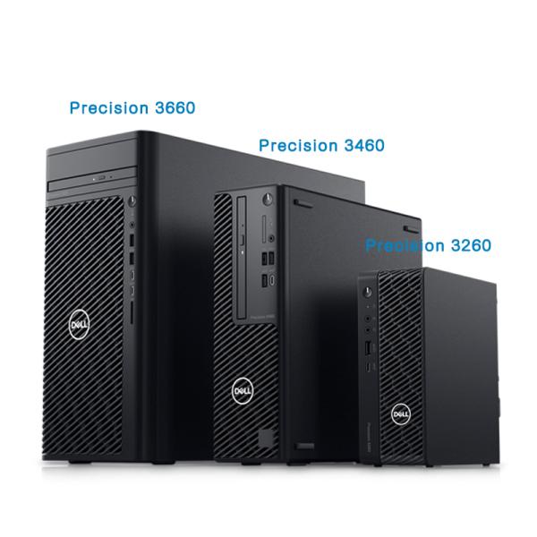 Small Dell Precision T3460 Tower Workstation i5-12500 8G 1T DVDRW 260W CAD Design Computer Host
