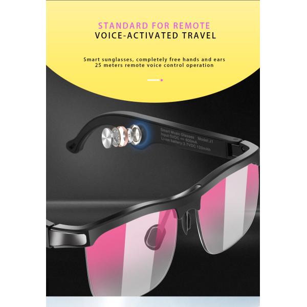 Smart Eyewear Organic Anti intelligent BT Double Bridge Glasses Parts Frames Glasses Optical High Quality  Designer Glasses